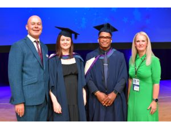 Six health and safety professionals make history as first Michael Adamson scholars to graduate