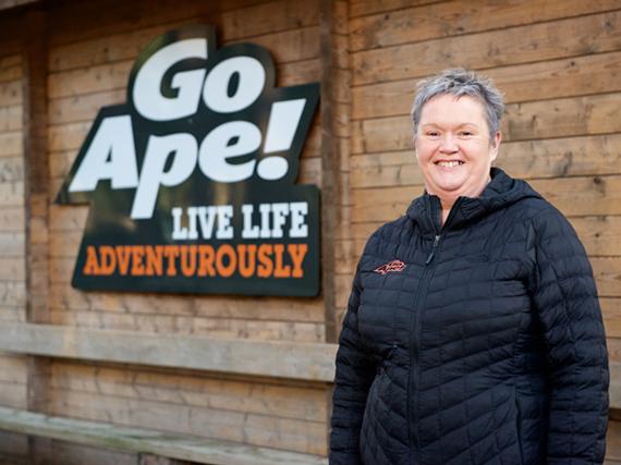Poacher turned gamekeeper goes ape!