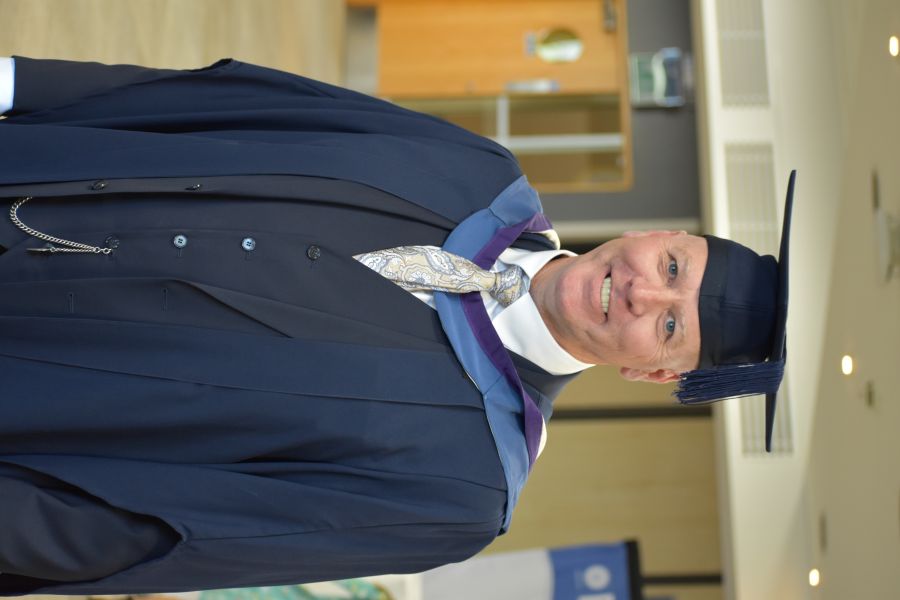 George Elliot at NEBOSH Graduation