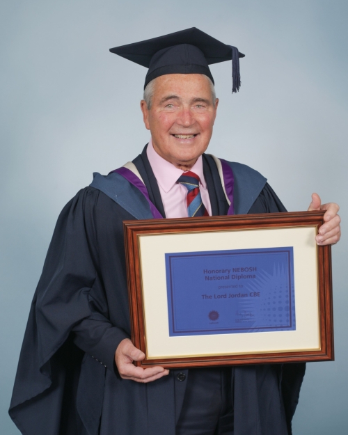 Lord Jordan, Honorary Diploma recipient 2026