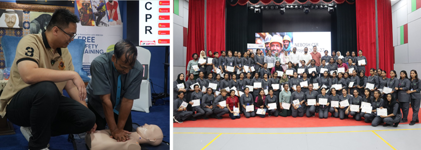 Images of training at REWAQ