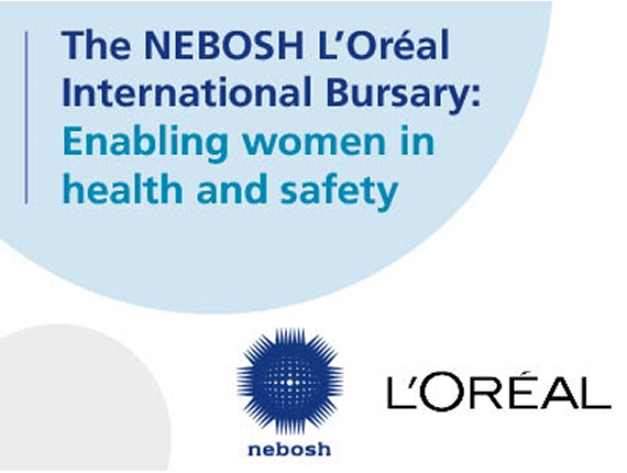 NEBOSH and L’Oréal join forces to offer international women’s health and safety bursary