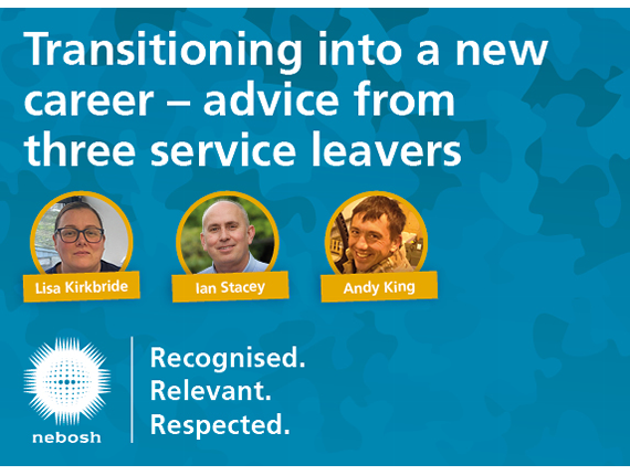 Transitioning into a new career – advice from three service leavers