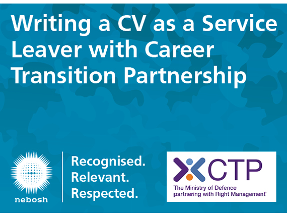 Writing a CV as a Service Leaver with Career Transition Partnership