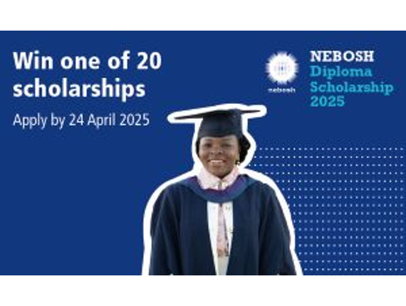 Applications open for 2025 Michael Adamson NEBOSH Diploma Scholarship