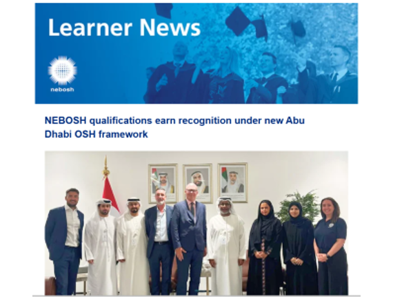NEBOSH Learner Newsletter August 2026
