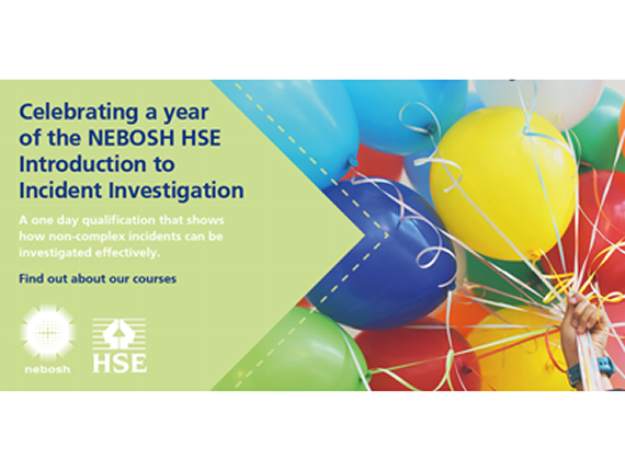 One year on: celebrating the NEBOSH HSE Introduction to Incident Investigation qualification