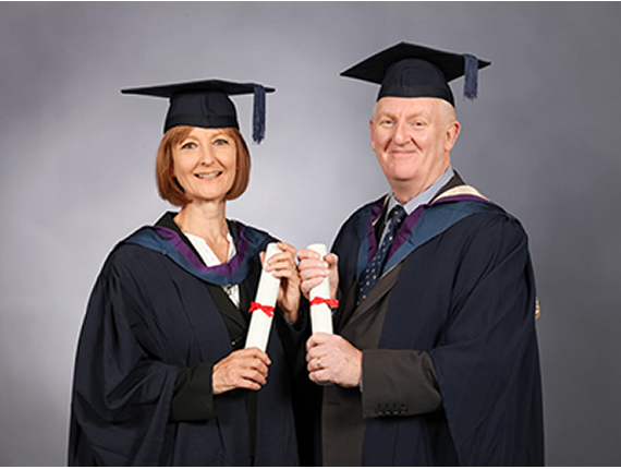 NEBOSH couple graduate together