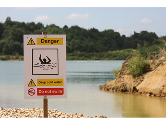 How do you get the public to stay safe and out of quarries?