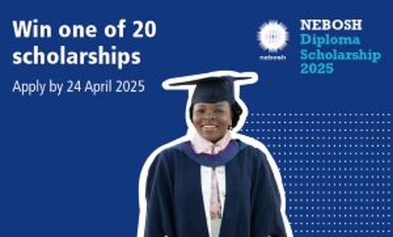 Applications open for 2025 Michael Adamson NEBOSH Diploma Scholarship
