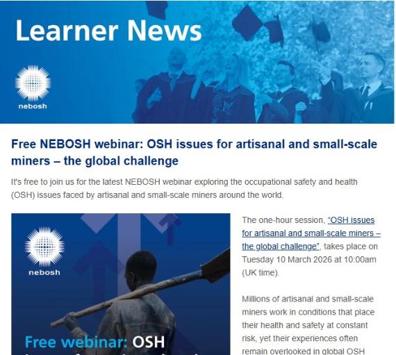 NEBOSH Learner Newsletter February 2026