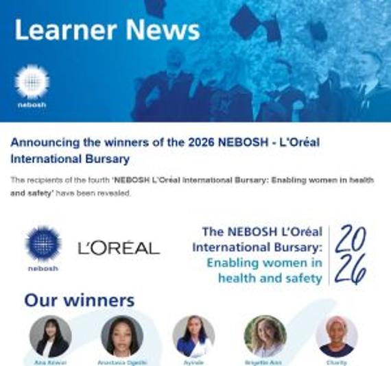 NEBOSH Learner Newsletter March 2026